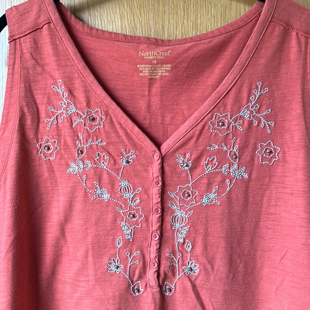 NorthCrest tank top. 1X.